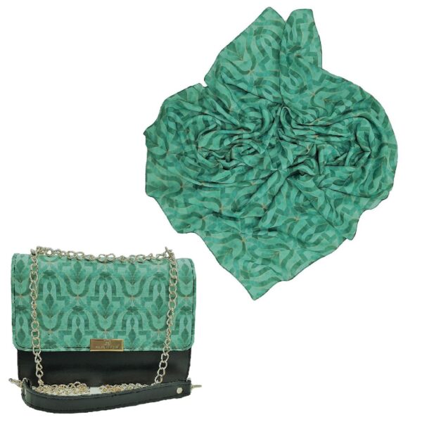 Elegant-Shoulder-Bag-with-Chain-and-Matching-Scarf-3-1