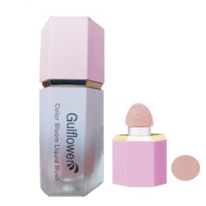 Gulflower 液体腮红 – 海绵涂头，轻松上色，01号（2支装）
