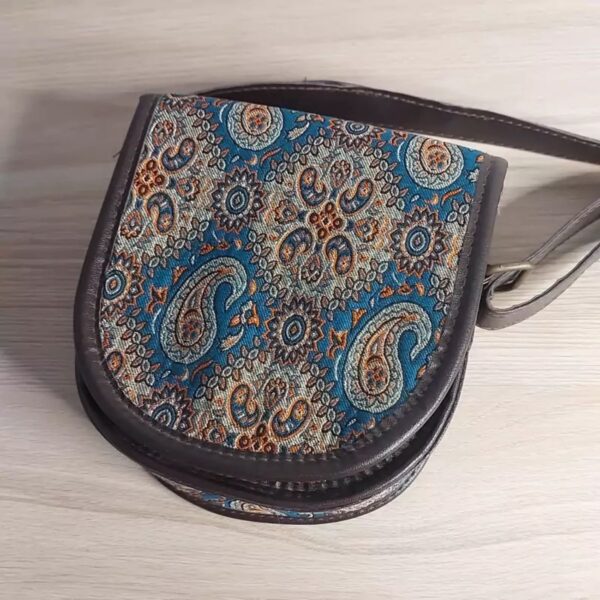 手工Termeh圆包 – 传统波斯图案