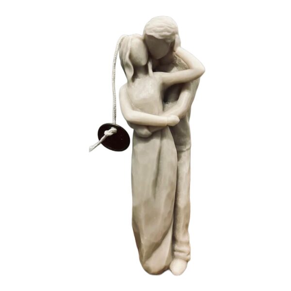 手工雕塑蜡烛 – 情侣造型，适合作礼物与装饰