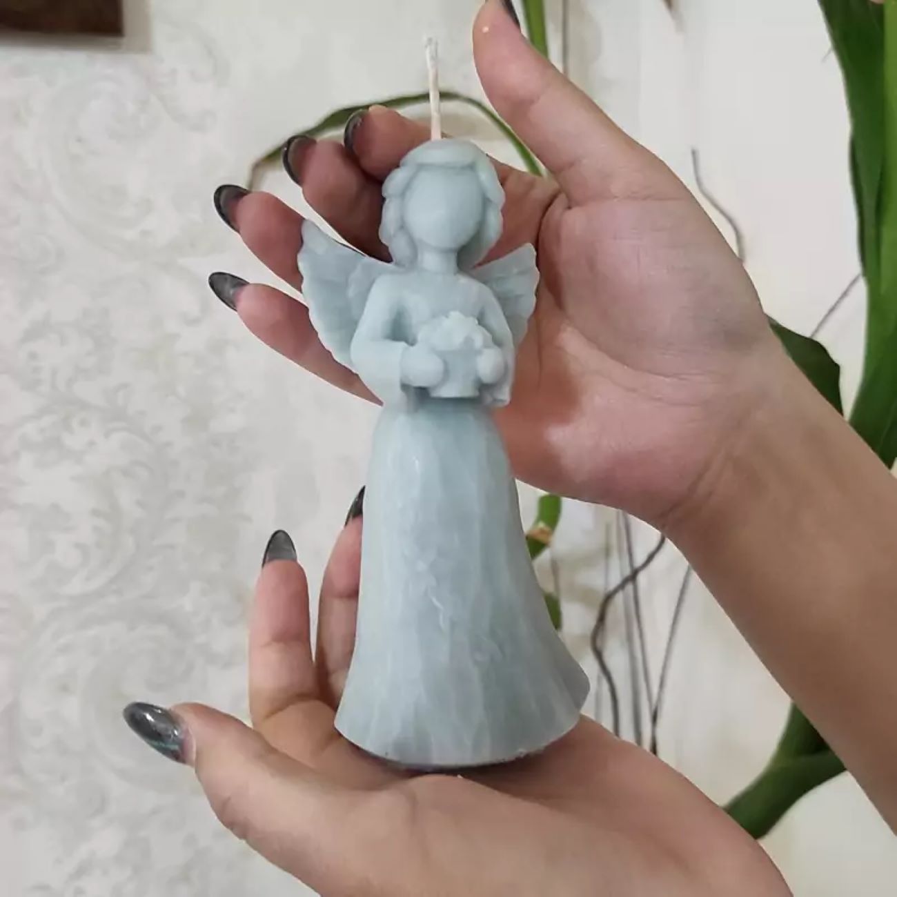 手工套装 – 天使蜡烛、彩虹、球体及混凝土托盘