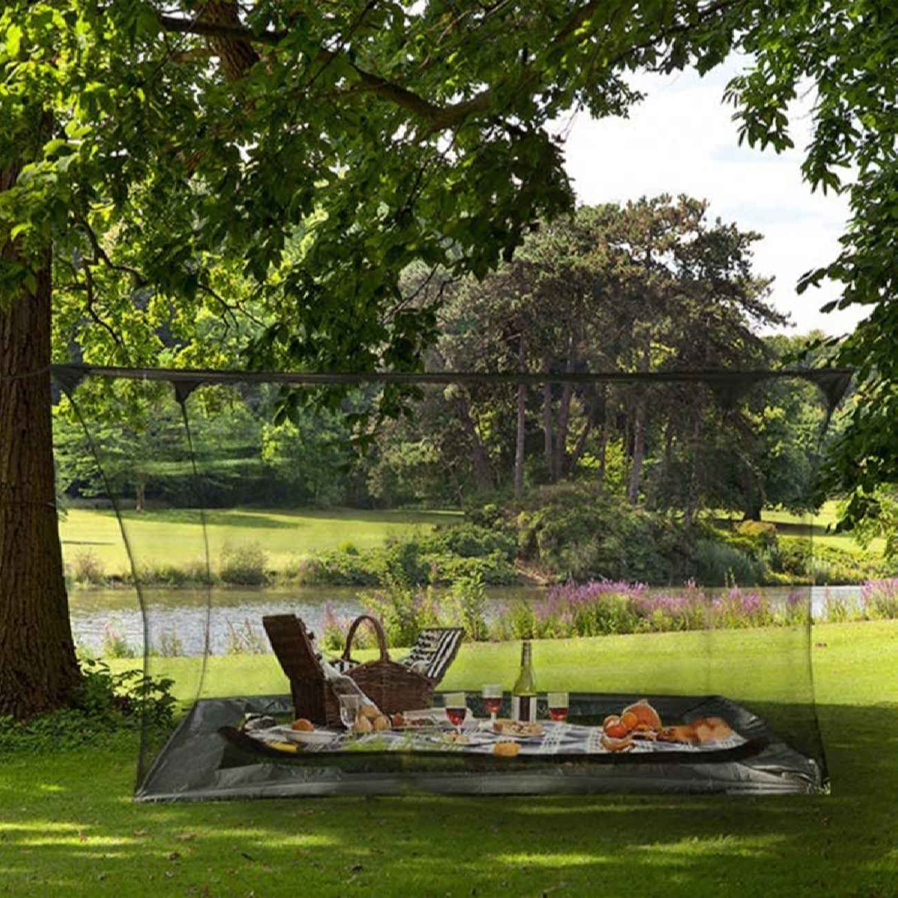 蚊帐 – 适合户外与室内防护