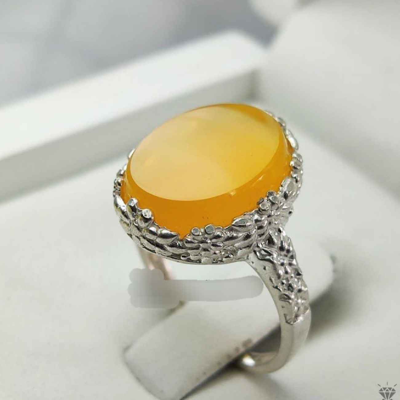 Main image of 神秘优雅 – Sharaf al-Shams波斯银女士戒指