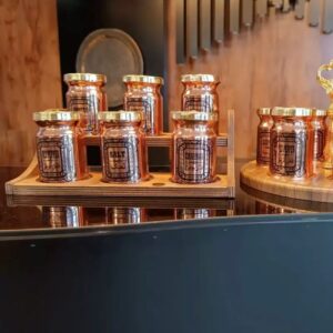 纳米涂层铜制香料罐 – 提高耐用性，带支架6件套