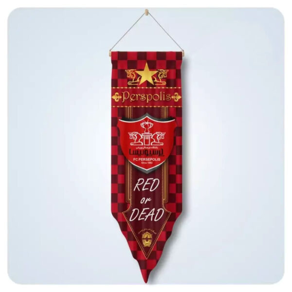 波斯波利斯足球俱乐部球迷墙挂 – 支持伊朗红色巨人