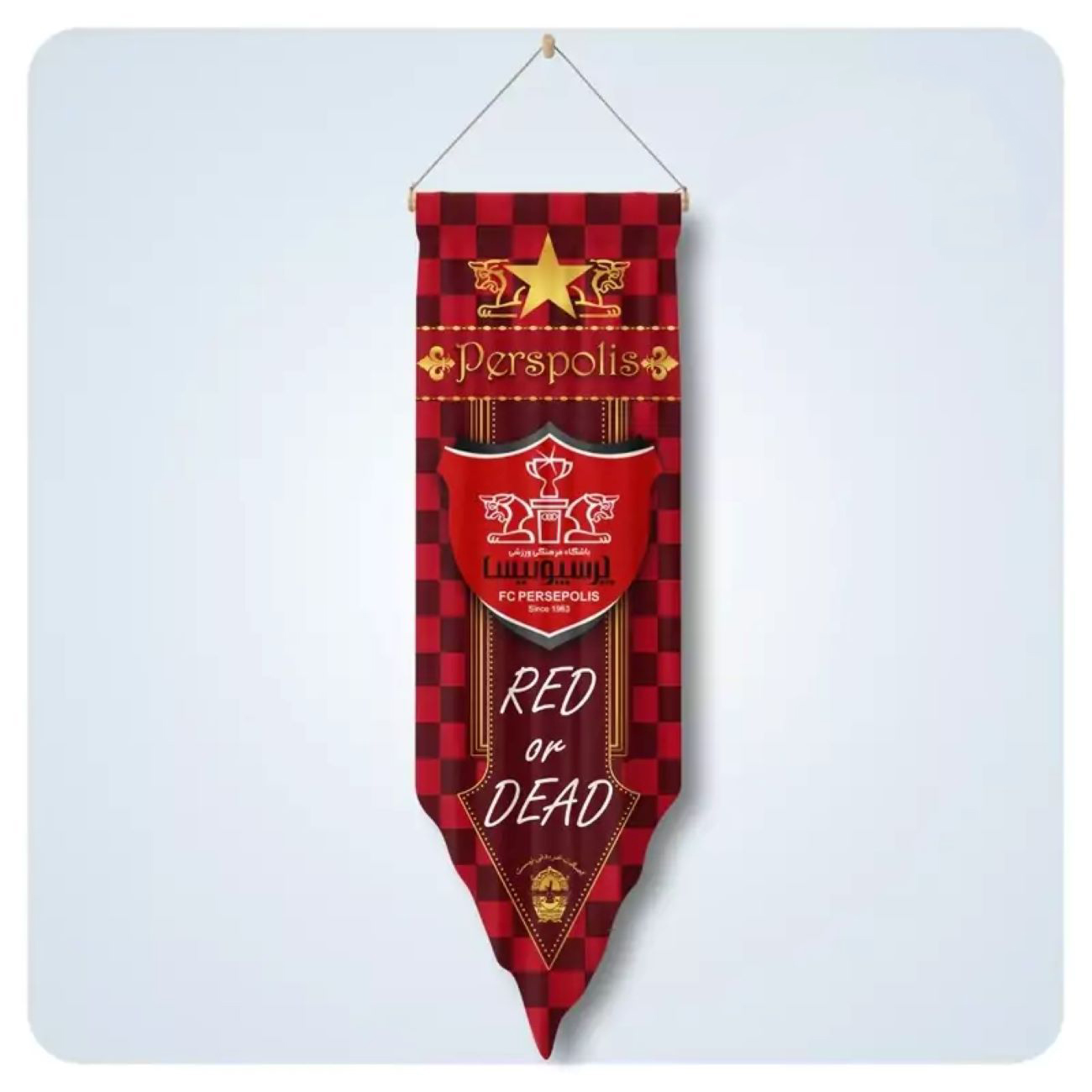 Main image of 波斯波利斯足球俱乐部球迷墙挂 – 支持伊朗红色巨人