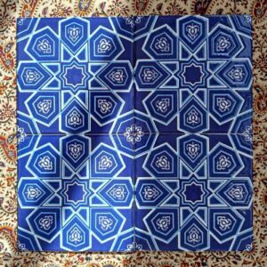 波斯瓷砖 – 受伊朗传统文化启发的优雅陶瓷设计 25 片