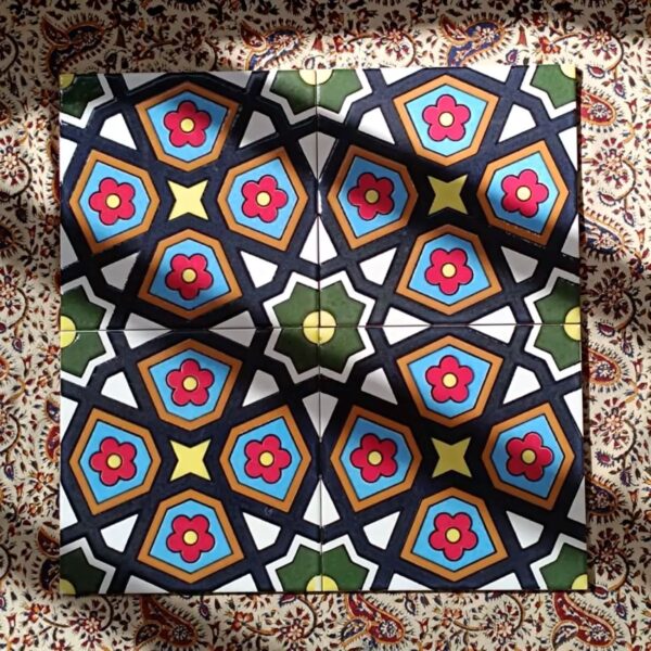 波斯瓷砖 – 墙面与地面瓷砖快速简便安装 25 片