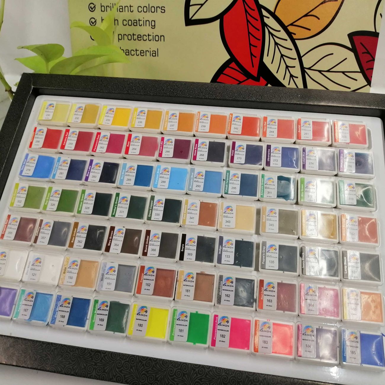 Main image of Raymon 70色水彩套装——高性能色彩，适合所有艺术作品