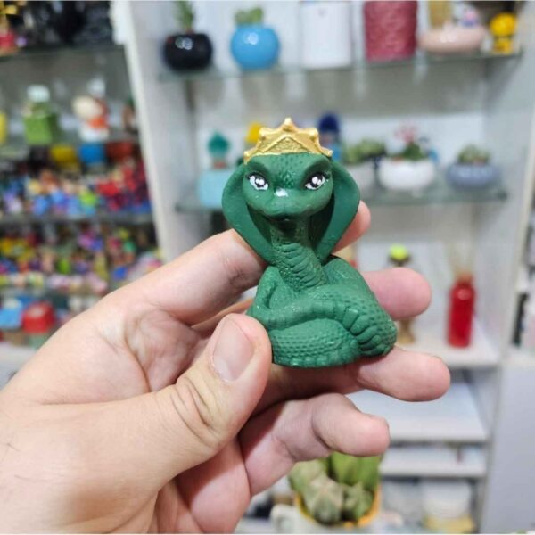 威严蛇雕像——1404 波斯新年摆件