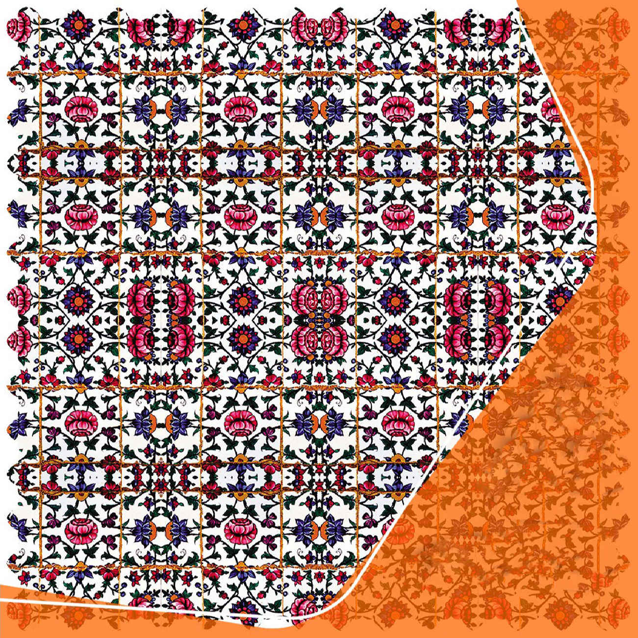 永恒优雅 – 粉色花卉天鹅绒桌布,时尚餐桌适用