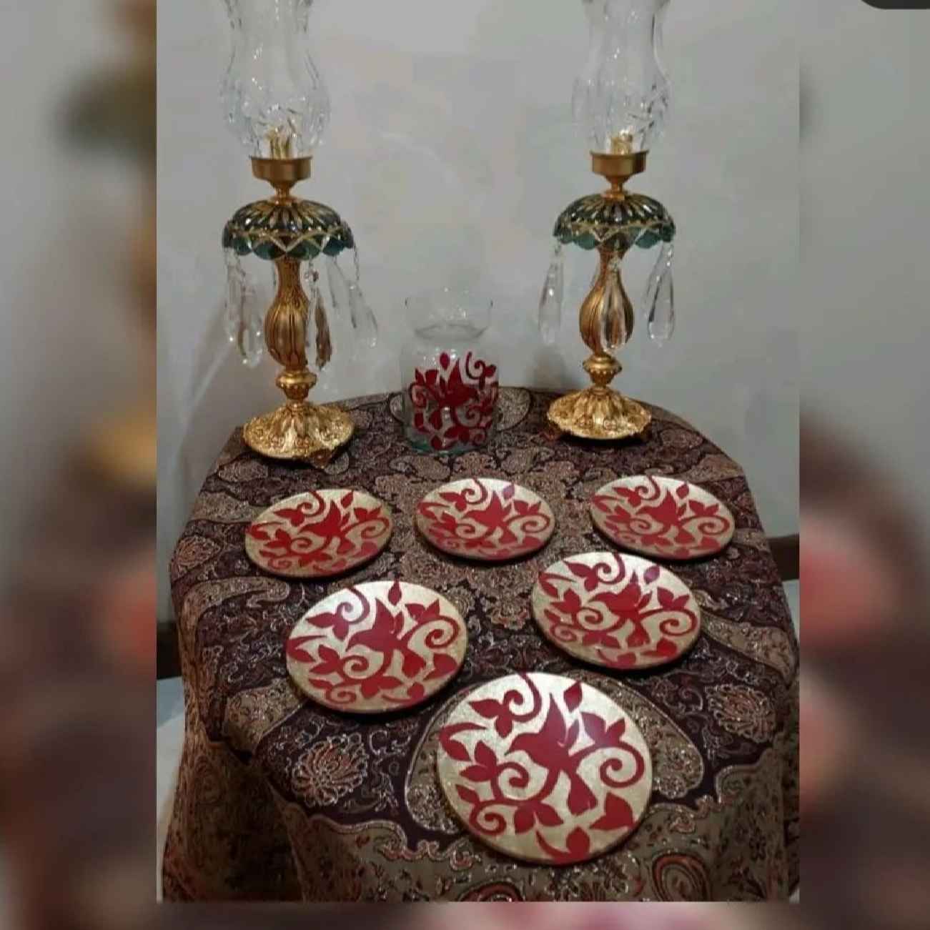 Main image of Vitarail 七辛桌套装 —— 配镜子与鱼缸（8 件套）