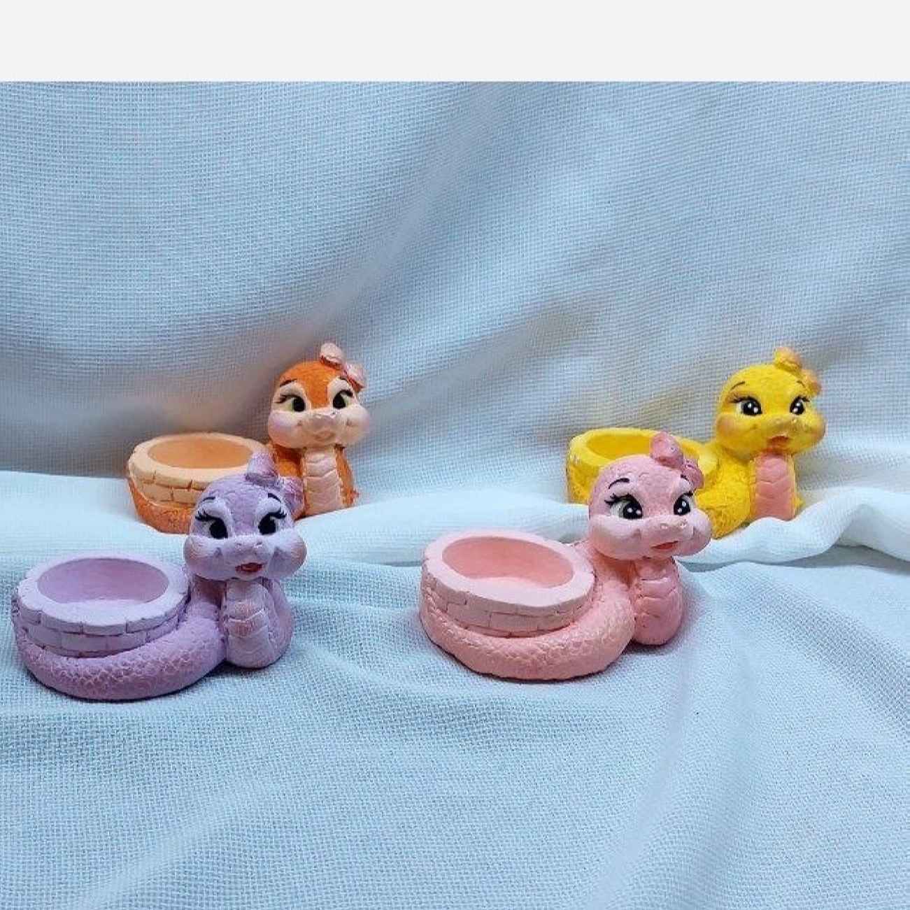 趣味蛇形烛台——1404 新年装饰