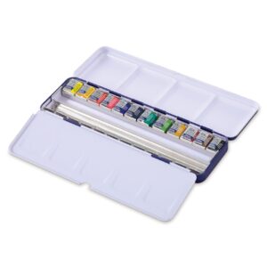 Winsor & Newton 12色专业水彩套装——鲜艳高品质画材