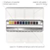 Thumbnail 3: Winsor & Newton 12色专业水彩套装——鲜艳高品质画材