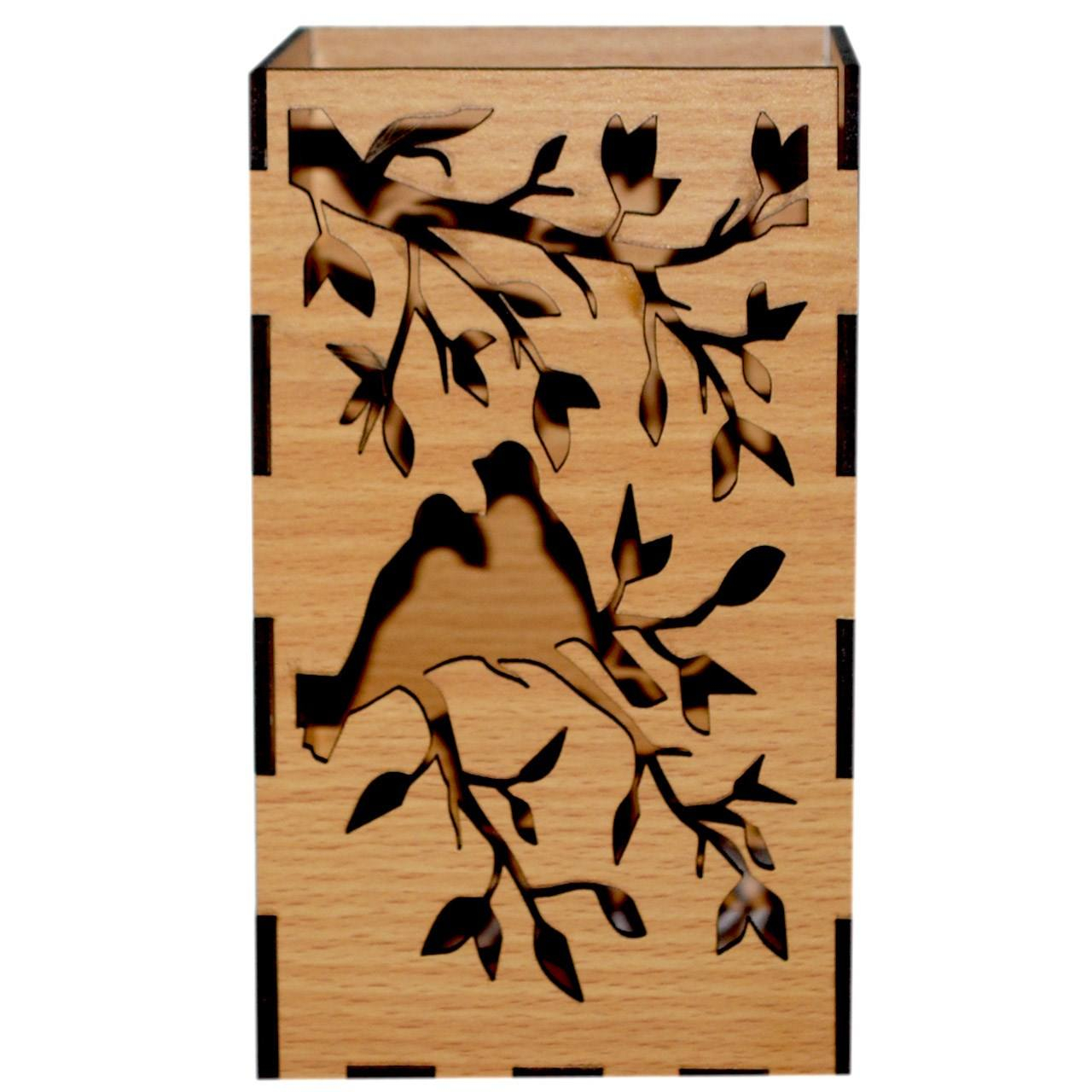 Main image of 木质烛台 – 为家居增添自然气息