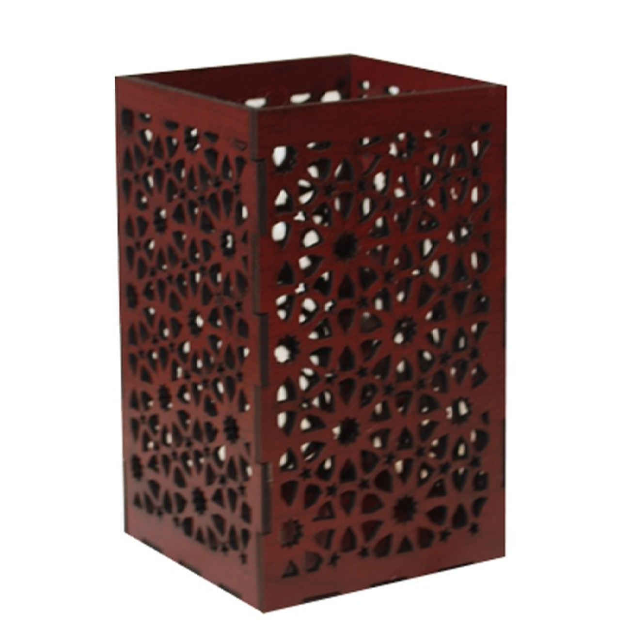 木质烛台 – 营造温暖乡村氛围