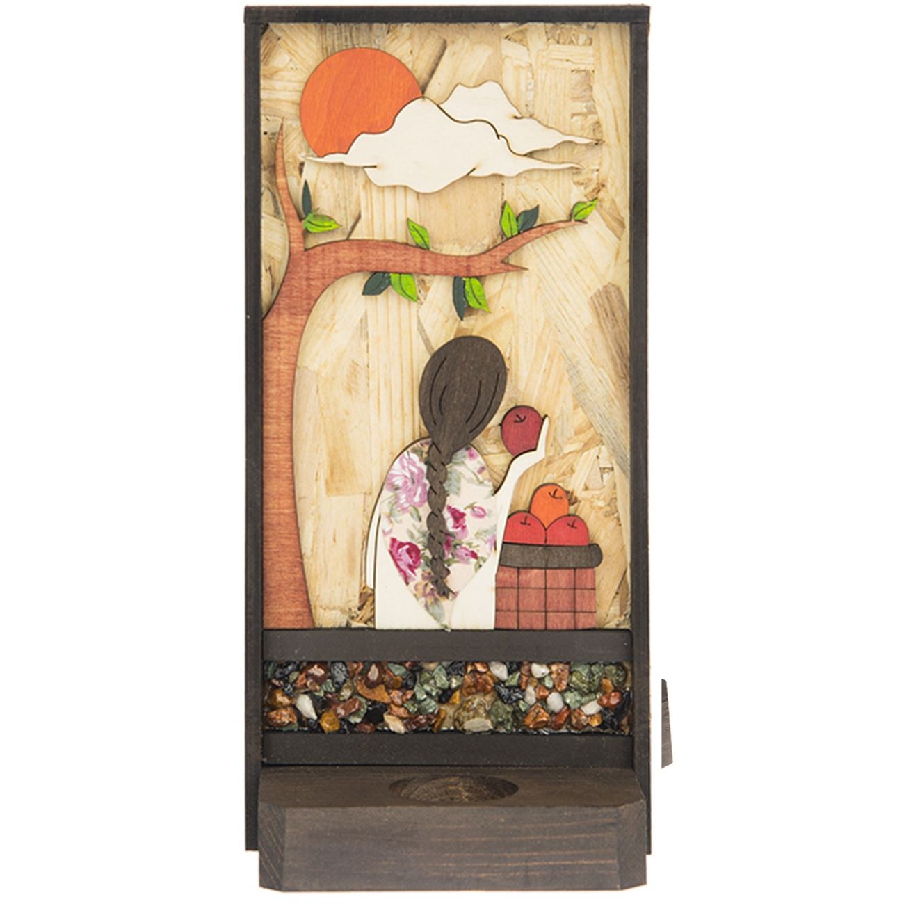 Main image of 木质墙烛台 – 优雅家居墙面装饰