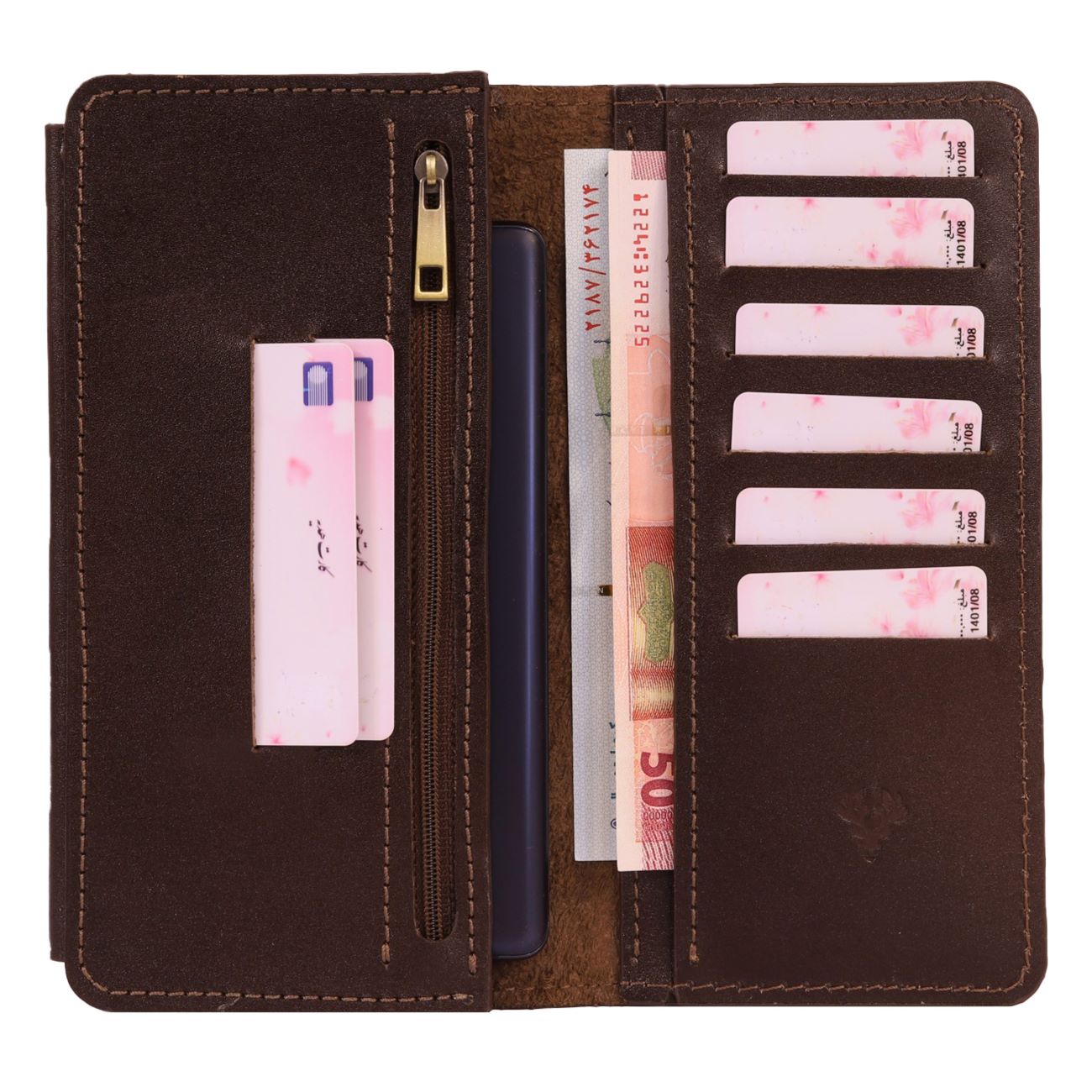 Adrian奢华真皮钱包 – 优雅与实用兼备