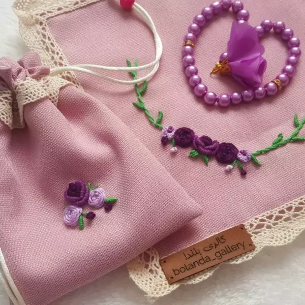 精美刺绣祈祷地毯套装 – 含土尔巴与祈祷念珠