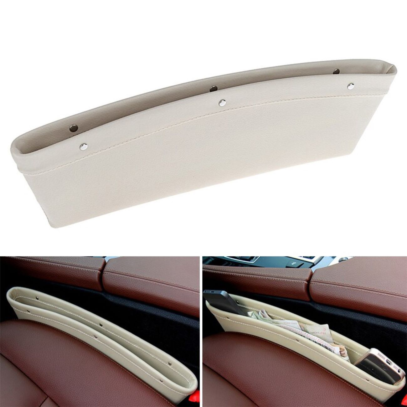 Main image of 耐用实用的汽车座椅收纳袋 – 每次旅程的好帮手