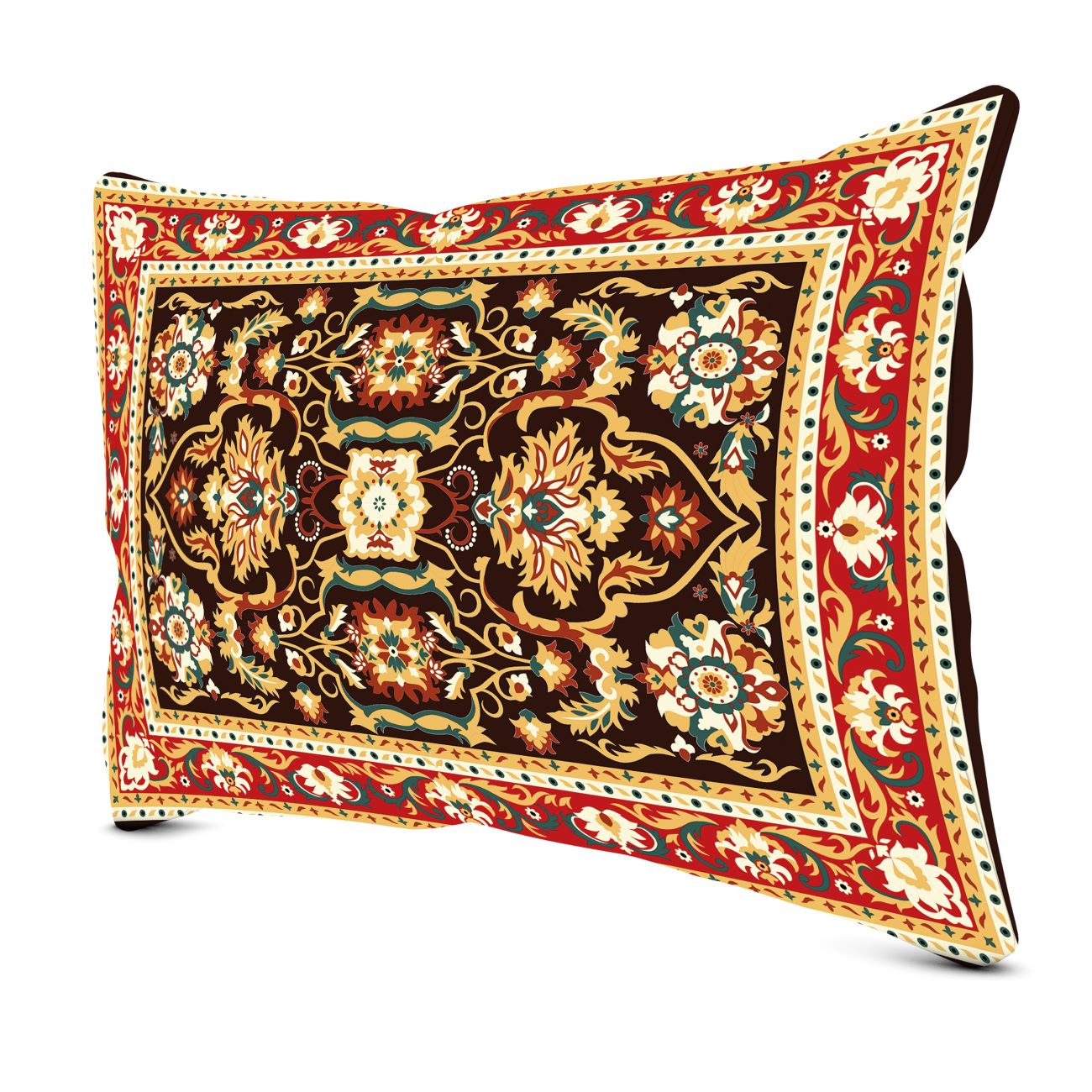 印花枕套 – 波斯艺术风格装饰 (2件)