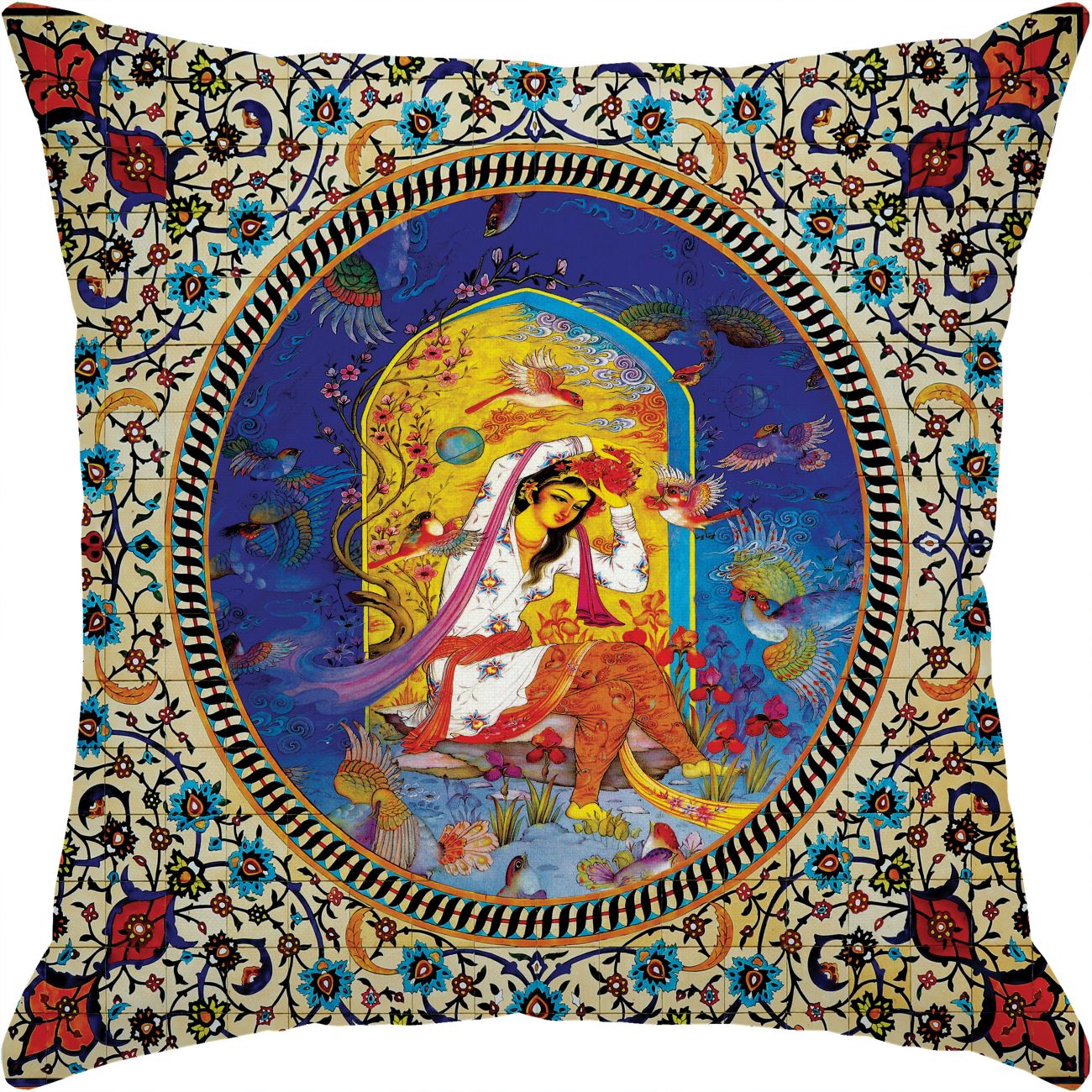 传统伊朗设计地板墩 – 时尚舒适,放松享受