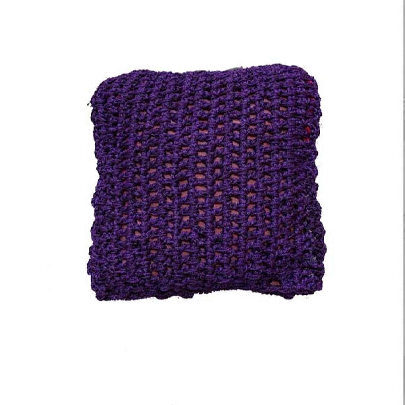 手工编织钩针靠垫套装 – 优雅，适合乡村或现代家居（2件套）