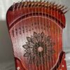 Thumbnail 2: Harika 16弦桃花心木竖琴 – Mandala 雕刻，丰富木质音色