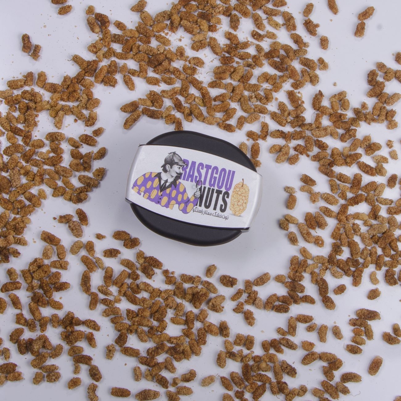 高品质波斯干白桑葚 – 甜美多汁且富营养 200克(3包装)