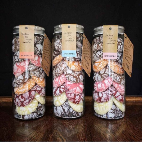 自制裂纹饼干 六种巧克力与水果混合口味 300克（2包）