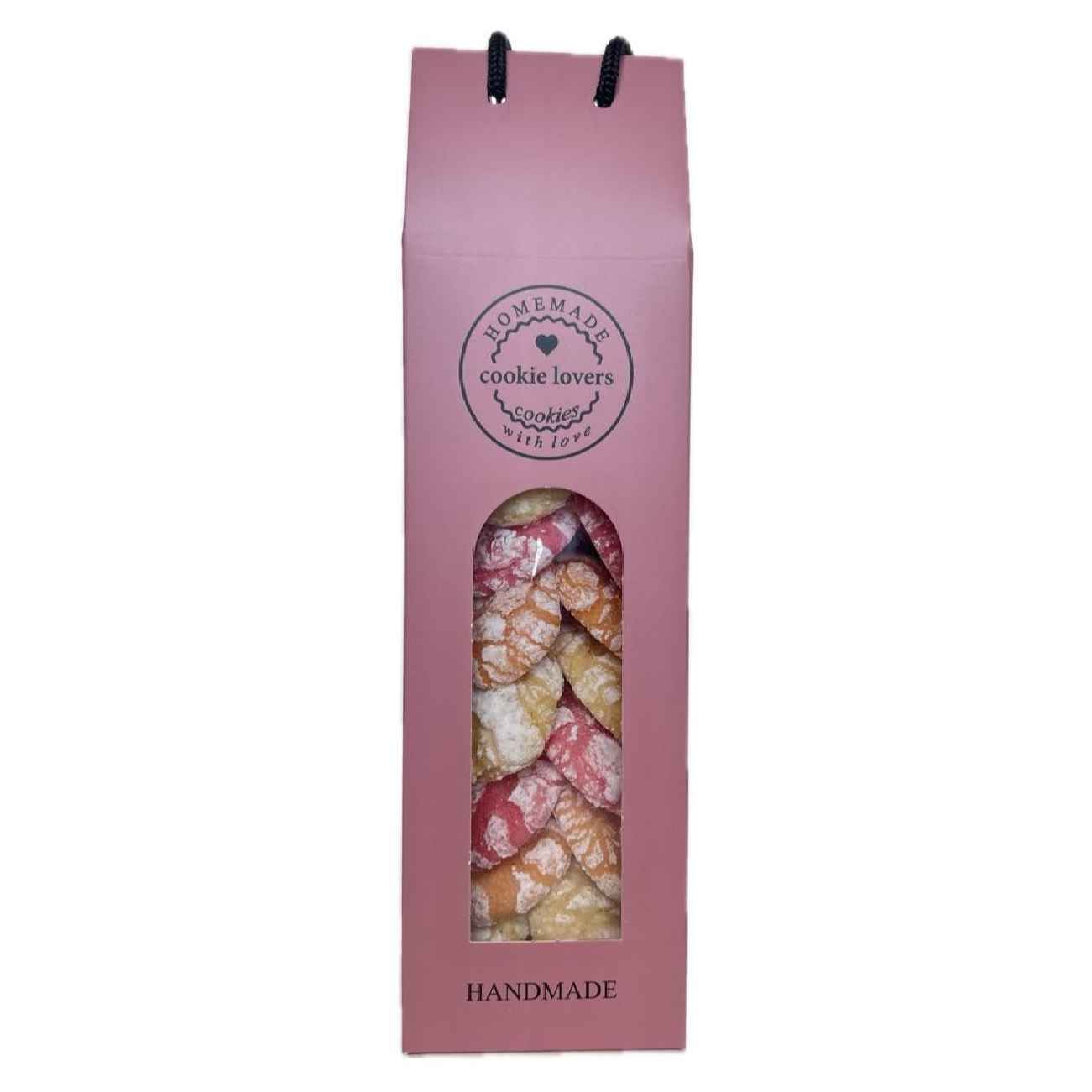 Main image of 自制裂纹饼干 三种水果口味混合：橙子、椰子与草莓