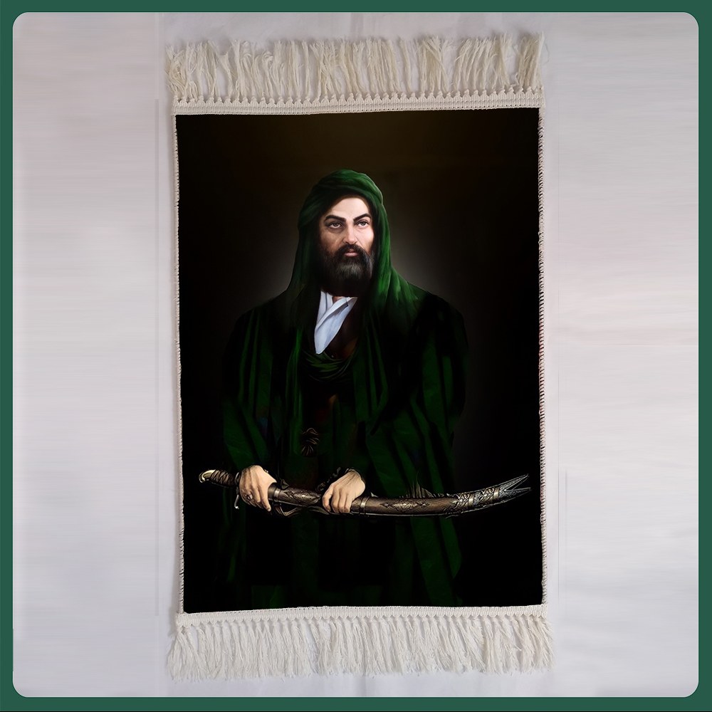 Main image of 伊斯兰挂毯 – 阿里·伊本·阿比·塔利卜图像设计