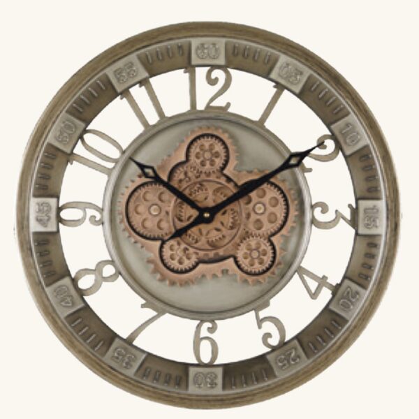 动态齿轮挂钟 – 机械动态展示