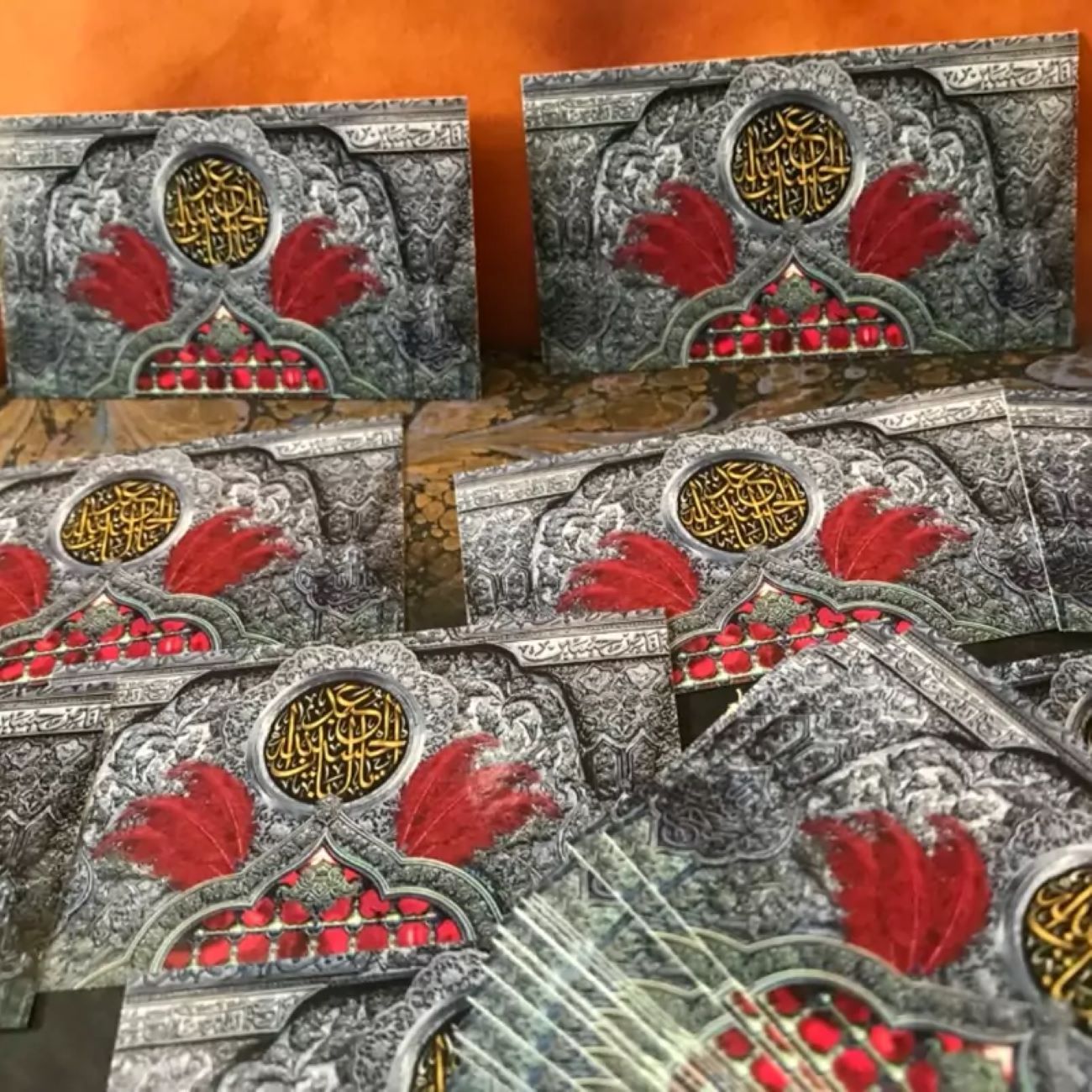 穆哈兰姆定制自粘贴纸 – 100 张装