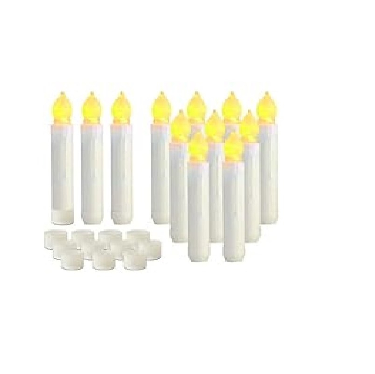 Main image of 圆柱LED蜡烛 – 安全时尚可持续（8个装）