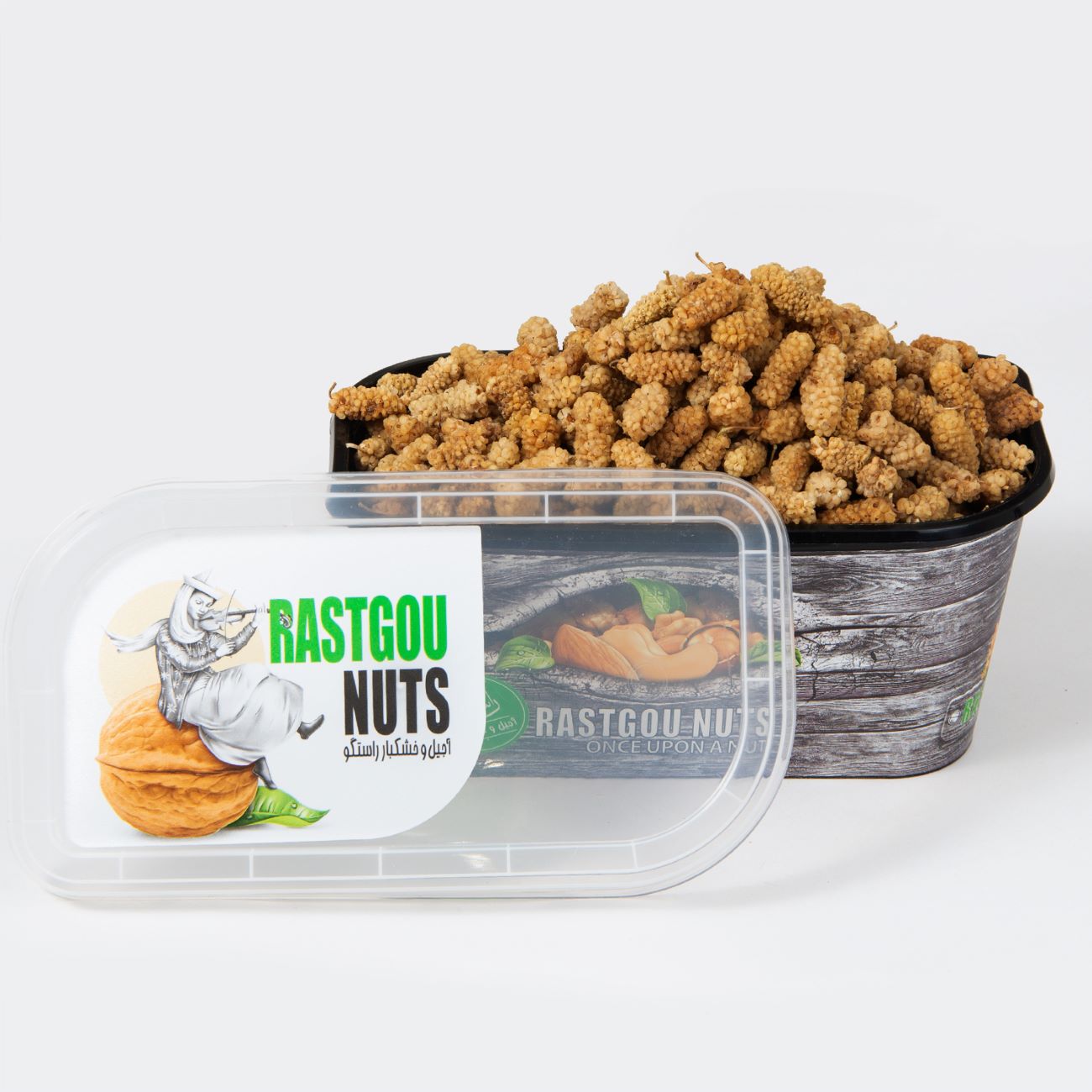 高级波斯干白桑葚 – 天然甜美且富营养 500克