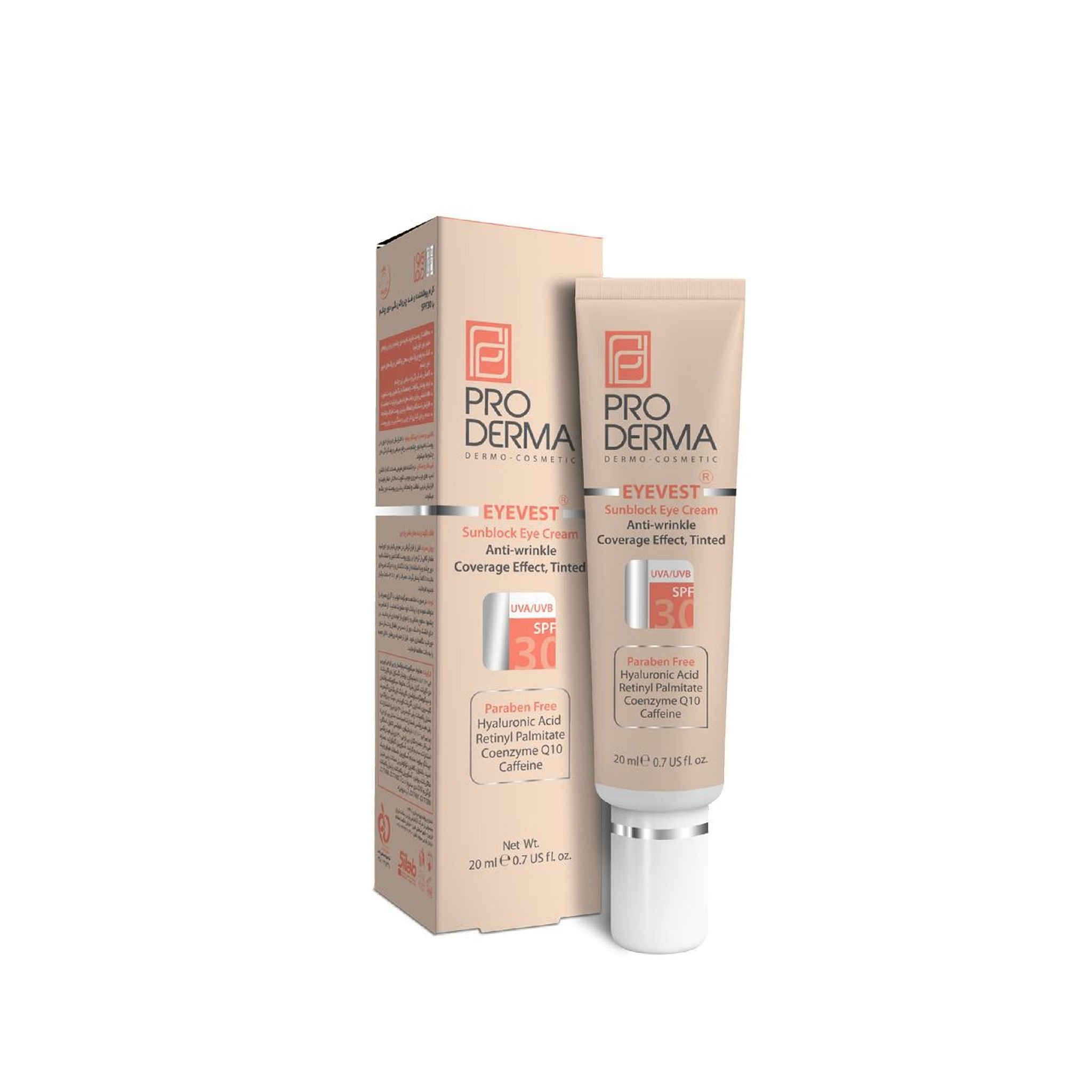Main image of Proderma Eyevest 有色眼霜 – 抗皱，SPF30，20ml