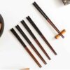 Thumbnail 2: 木制筷子 – 红檀木制（2双装）