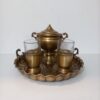 Brass Tea Serving Set for Two – Simple Design