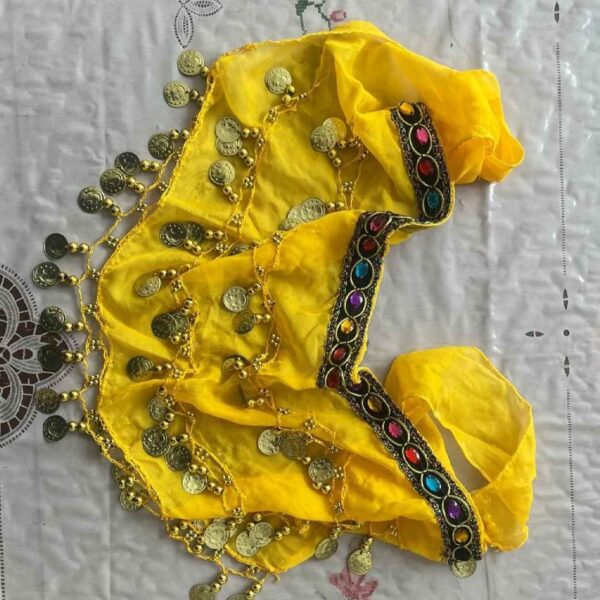 Coin Belly Dance Hip Scarf – Suitable for Belly Dance Performances (9)