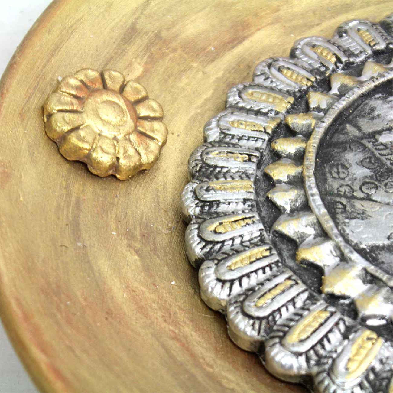 装饰陶瓷壁挂盘 – 阿契美尼德图案