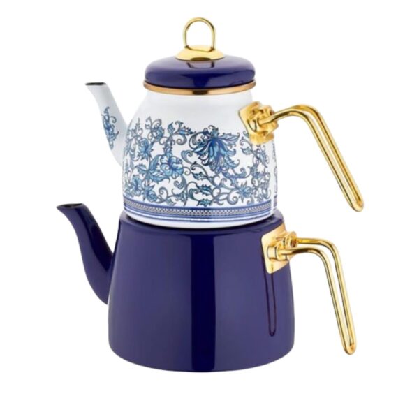 Enamel Kettle and Teapot Set – Perfect for Tea Lovers & Suitable For Daily Use (2)