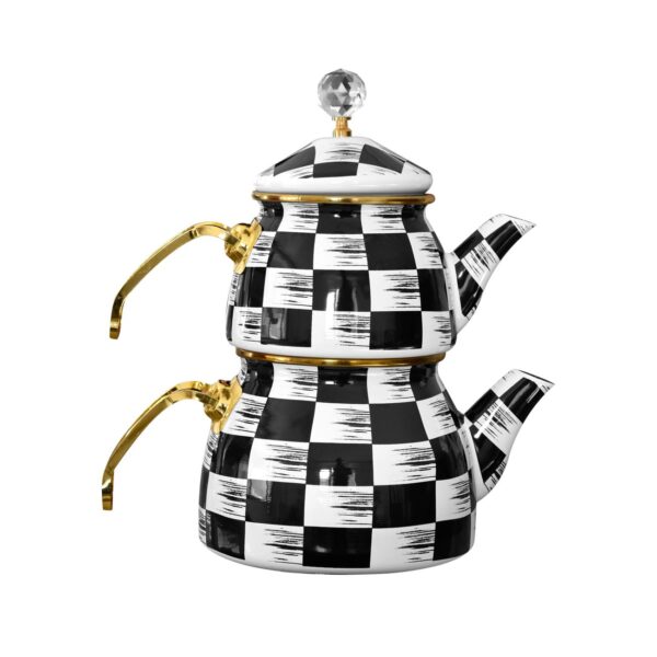 High-Quality Enamel Kettle Set – Suitable for Gas and Electric Stoves (2)