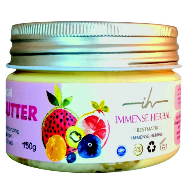 Immense Herbal Natural Body Butter Cream – Suitable for All Skin Types, 150 gram (2x)