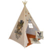 Kids Teepee Play Tent with Floor Cushions – Cozy Indoor Tent for Toddlers