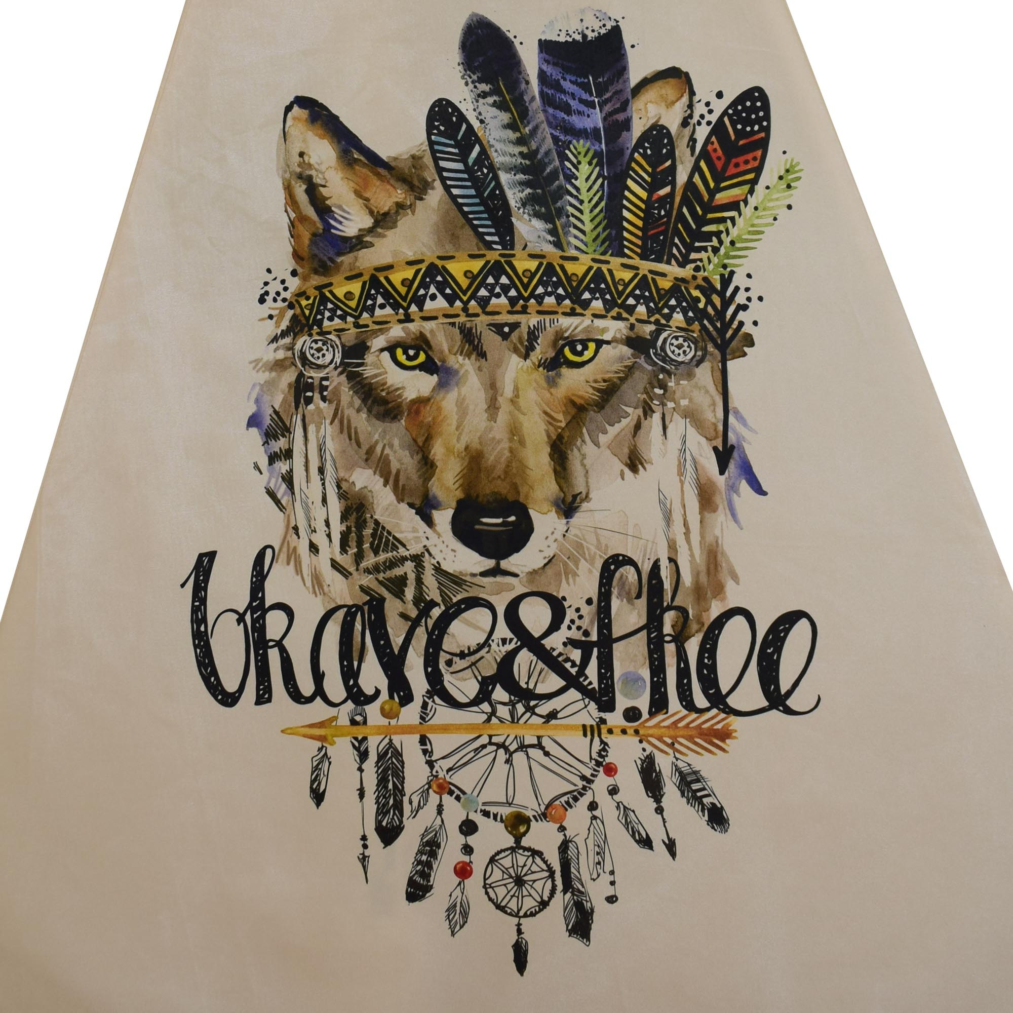 儿童印第安风帐篷配地垫 – 幼儿温馨室内小屋