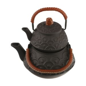 Nalino 铸铁茶壶与水壶套装 – 适合日常使用或装饰