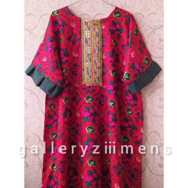 Persian Manto with Intricate Embroidery Suitable for Everyday Outing, Relaxed Gathering (6)