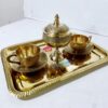 Thumbnail 3: 复古黄铜双人茶具套装 – 精致工艺，经典茶爱好者之选
